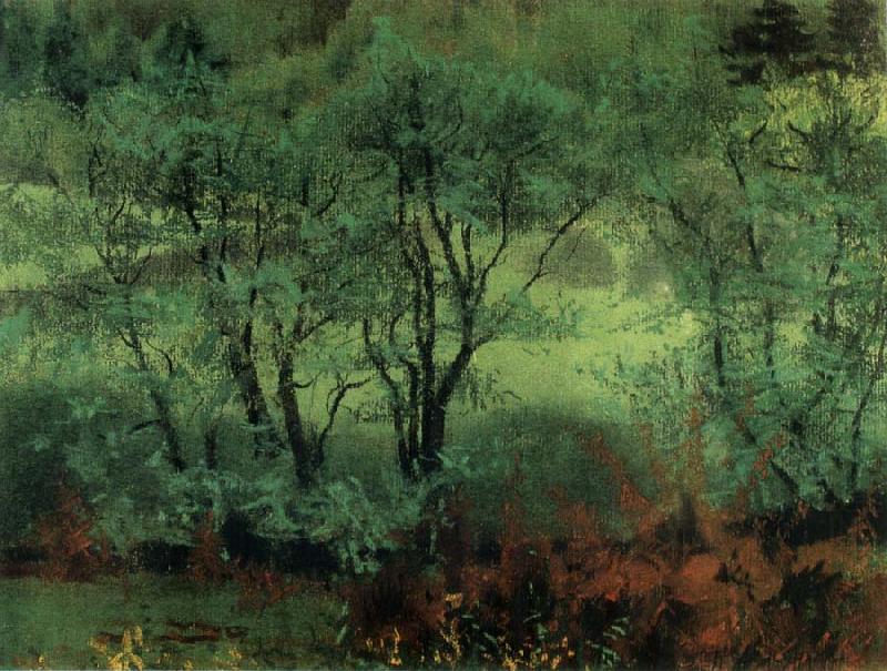 William Stott of Oldham Woodland Scene,Brantrake china oil painting image